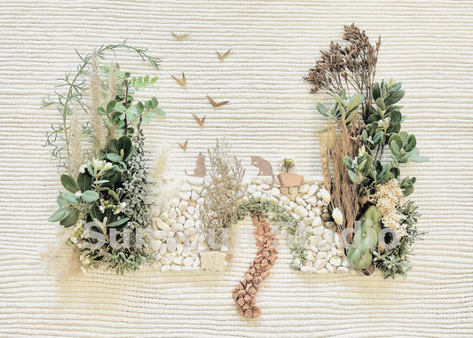 Las Olivas 12x18 Fine Art Print by Sunspun Studio