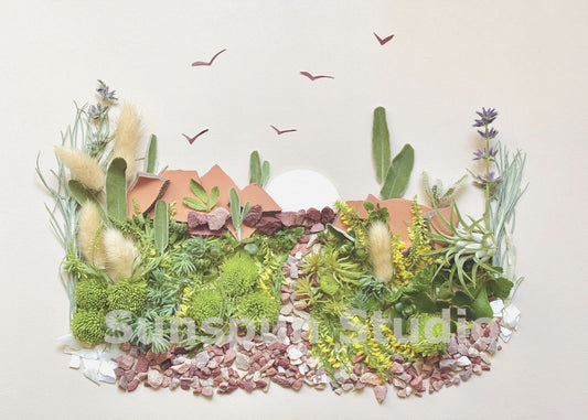 Sedona 8x10 Fine Art Print by Sunspun Studio