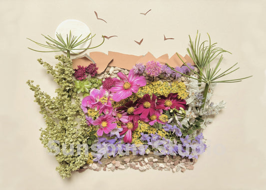 Desert at Dusk 5x7 Fine Art Print